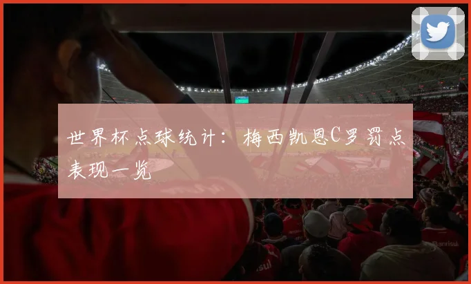 世界杯点球统计：梅西凯恩C罗罚点表现一览